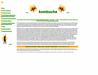 kombuchacultures.com screenshot