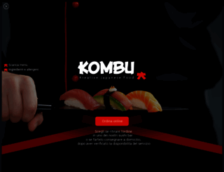 kombusushi.com screenshot
