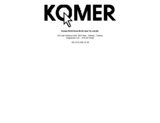komer.com.tr screenshot