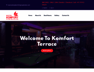 komfortgrouphotels.com screenshot