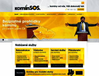 kominsos.cz screenshot
