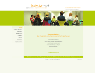komm-art.ch screenshot