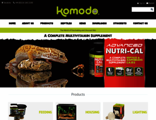 komodoproducts.com screenshot