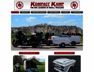 kompactkamptrailers.com screenshot