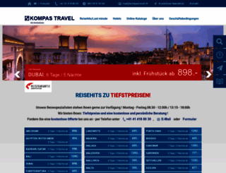kompastravel.ch screenshot