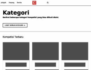 kompetisiindonesia.com screenshot