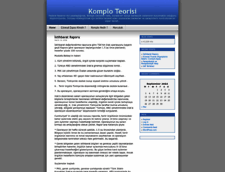 komploteorisi.wordpress.com screenshot