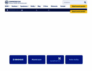 kompresory-boge.sk screenshot