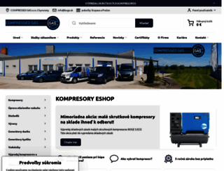 kompresory-servis.sk screenshot
