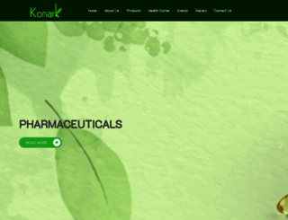 konarkherbals.com screenshot