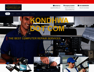 kondhwa.com screenshot