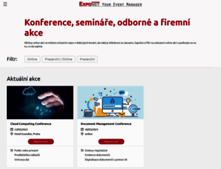 konference.cz screenshot