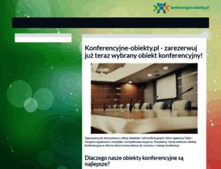 konferencyjne-obiekty.pl screenshot