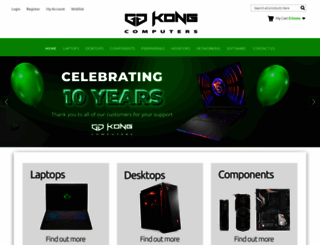 kongcomputers.com.au screenshot