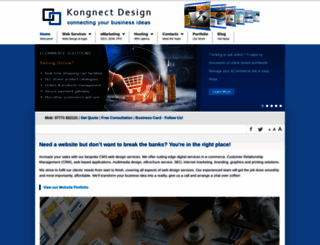 kongnectdesign.co.uk screenshot