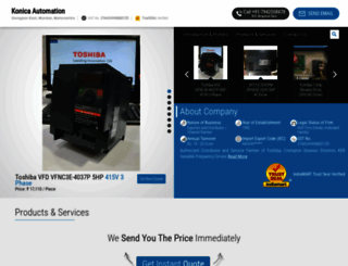 konicaautomation.com screenshot