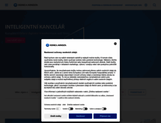 konicaminolta.cz screenshot