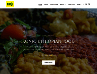 konjoethiopianfood.com screenshot
