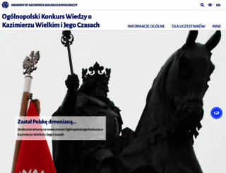 konkurs.ukw.edu.pl screenshot