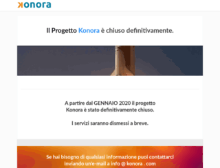 konora.com screenshot