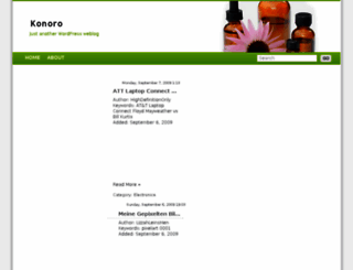 konoro.com screenshot