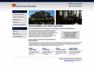 konovskybuilders.com screenshot