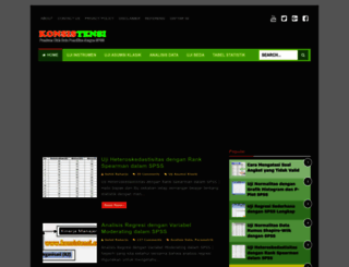 konsistensi.com screenshot