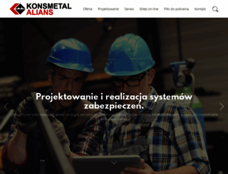 konsmetal.com.pl screenshot