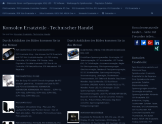 konsolenersatzteile.com screenshot