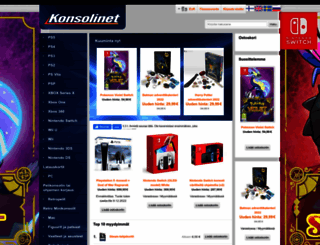 konsolinet.fi screenshot