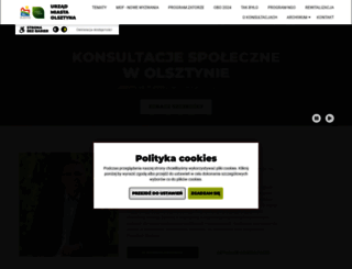 konsultacje.olsztyn.eu screenshot