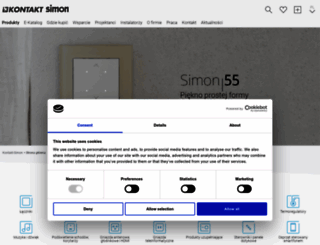 kontakt-simon.com.pl screenshot