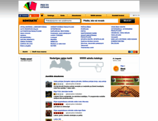kontakti.lv screenshot