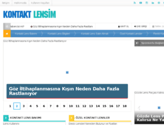 kontaktlensim.com screenshot