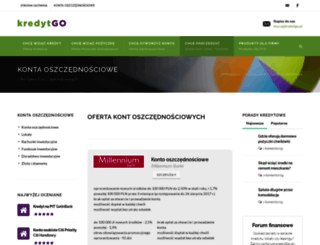 kontaoszczednosciowe.kredytgo.pl screenshot