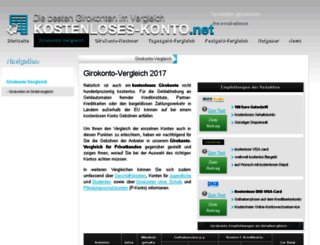 kontovergleich.net screenshot