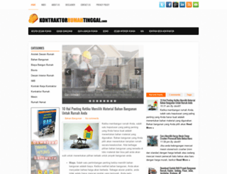 kontraktorrumahtinggal.com screenshot