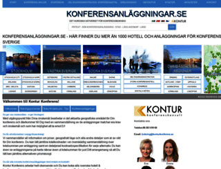 konturkonferens.se screenshot