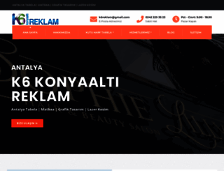 konyaaltireklam.com screenshot