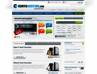 konyahosting.com screenshot