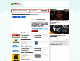 konyatabela.net.cutestat.com screenshot