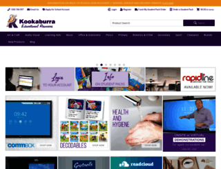 kookaburra.com.au screenshot