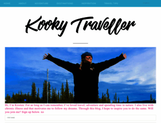 kookytraveller.com screenshot