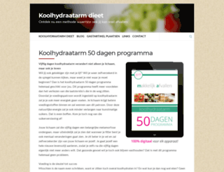 koolhydraatdieet.com screenshot