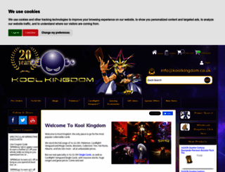 koolkingdom.co.uk screenshot