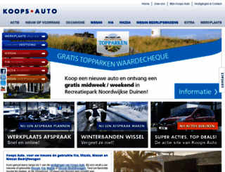 koops-auto.nl screenshot