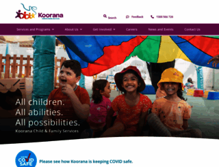 koorana.org.au screenshot