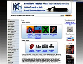 koothoomi-records.com screenshot