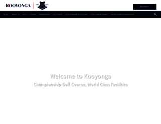 kooyongagolf.com.au screenshot