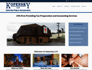 kopensky.com screenshot